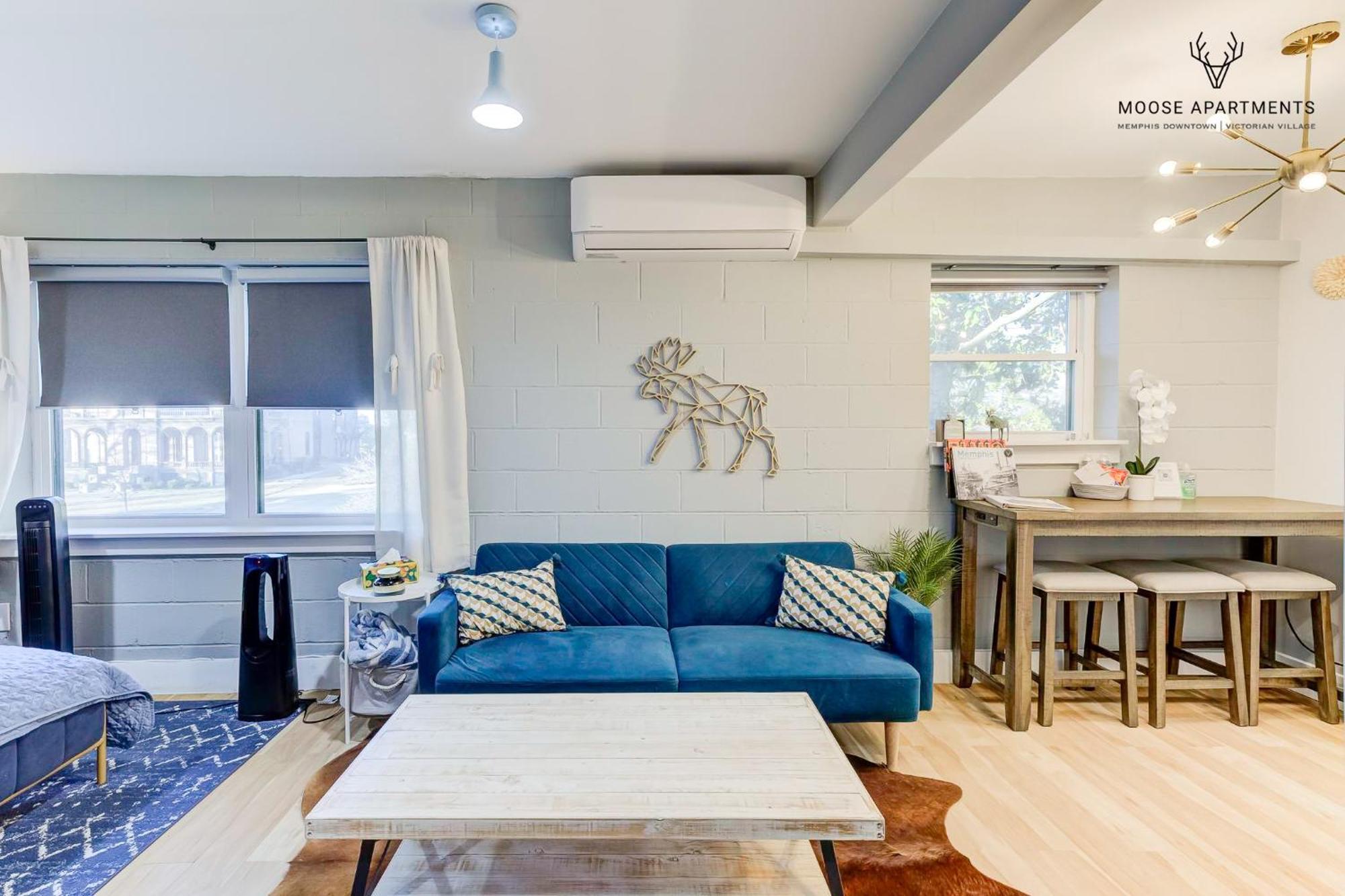 The Moose #7 - Instaworthy Studio With Amazing Views, Free Parking & Heated King Bed Memphis Exterior foto